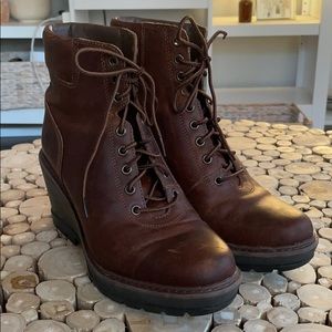 Timberland Wedge Booties